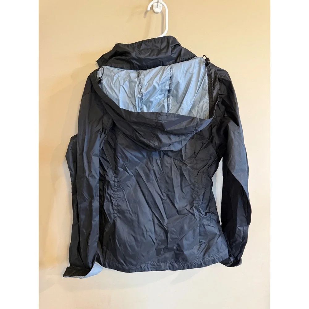 Columbia Sportswear Women's Black Lightweight Hooded Water Resistant Jacket  M - Picture 4 of 4